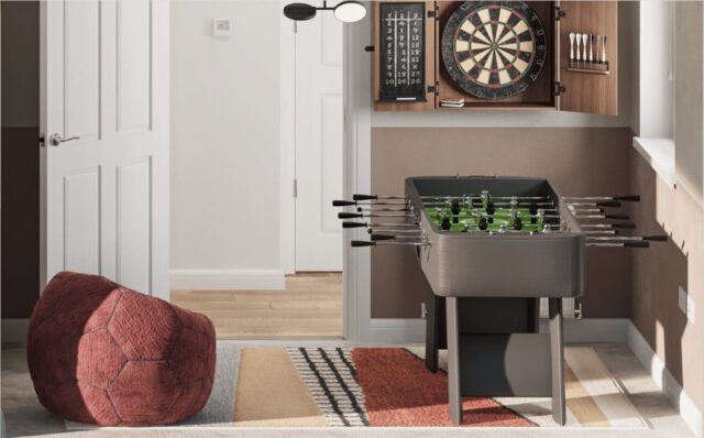 Haversham special doll house ground floor right games room