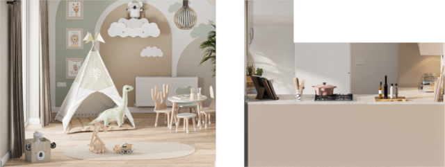 Haversham special doll house ground floor left Toddler room