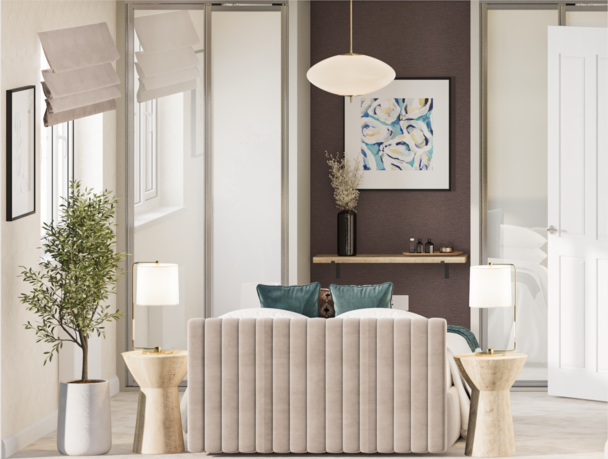 First floor left bedroom