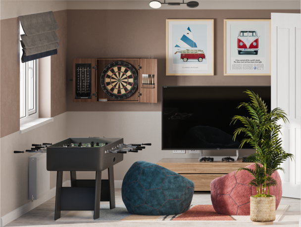 First floor left games room