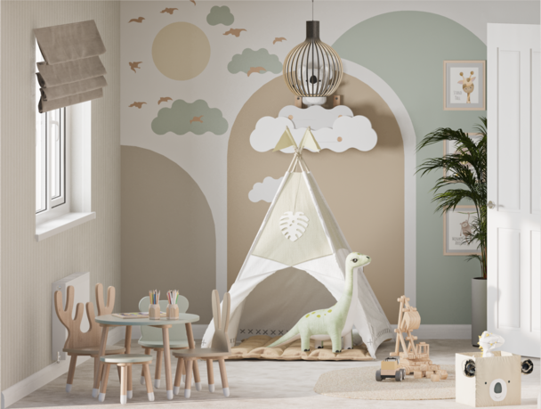 Haversham special doll house first floor left toddler room