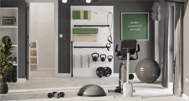 Haversham special doll house first floor right GYM