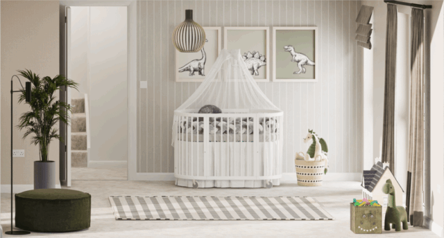 Haversham special doll house first floor right nursery