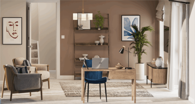 Haversham special doll house first floor right study room