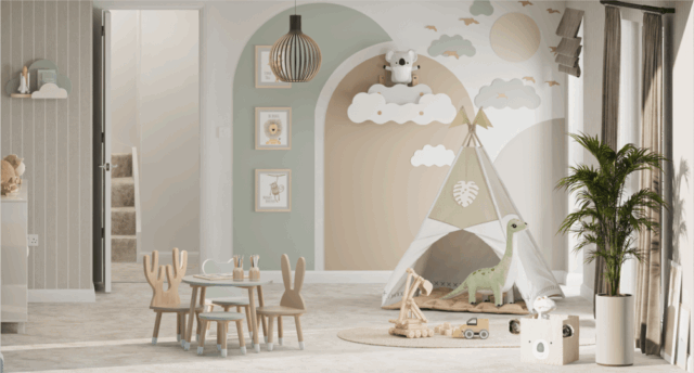 Haversham special doll house first floor right toddler room