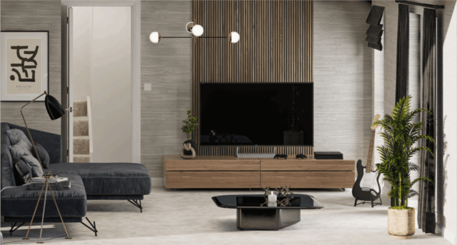 Haversham special doll house first floor right TV room