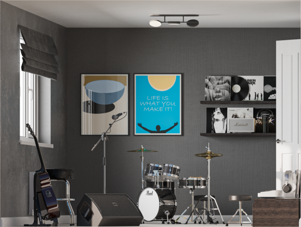 Haversham special doll house first second floor left music room