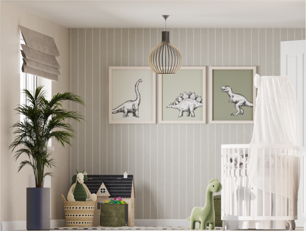 Haversham special doll house first second floor left nursery