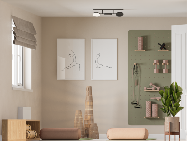 Haversham special doll house first second floor left yoga room