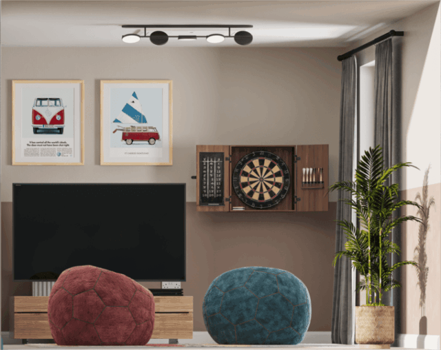 Haversham special doll house first second floor right games room