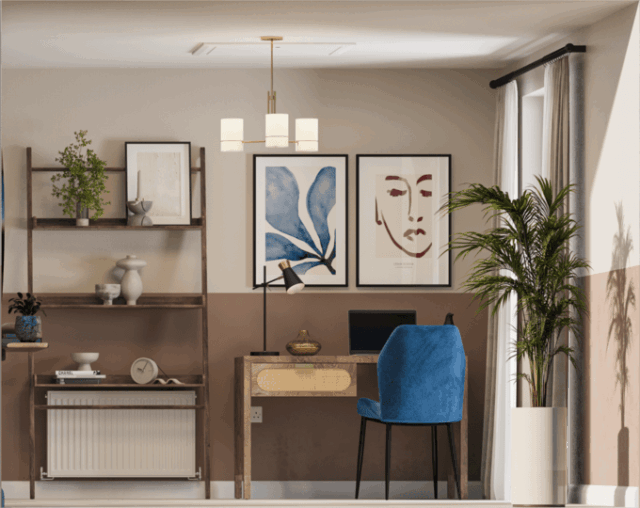 Haversham special doll house first second floor right study room